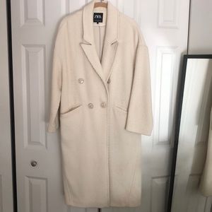Zara double breasted coat